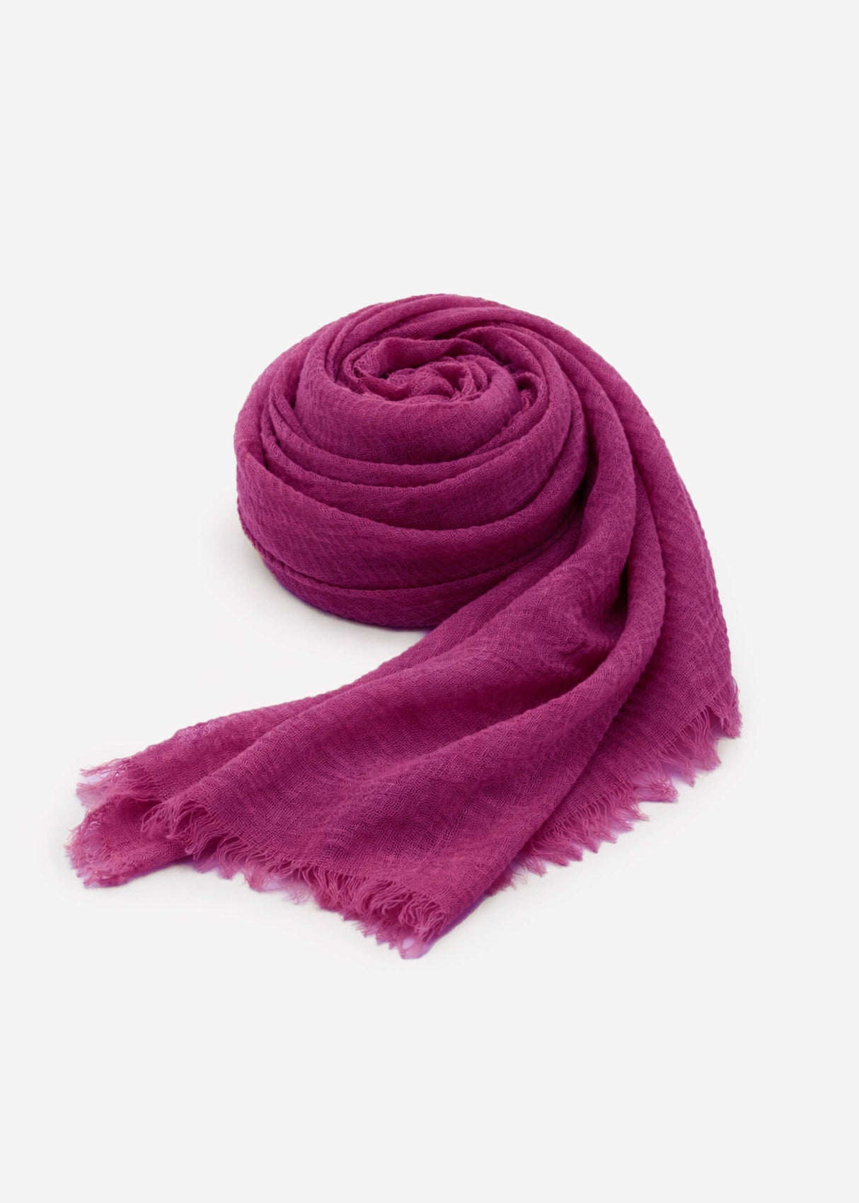 Muslin scarf, plum
