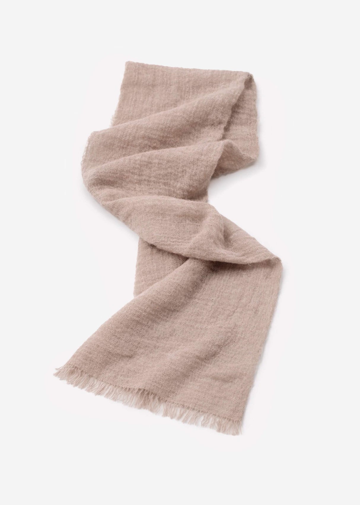 Muslin scarf, taupe