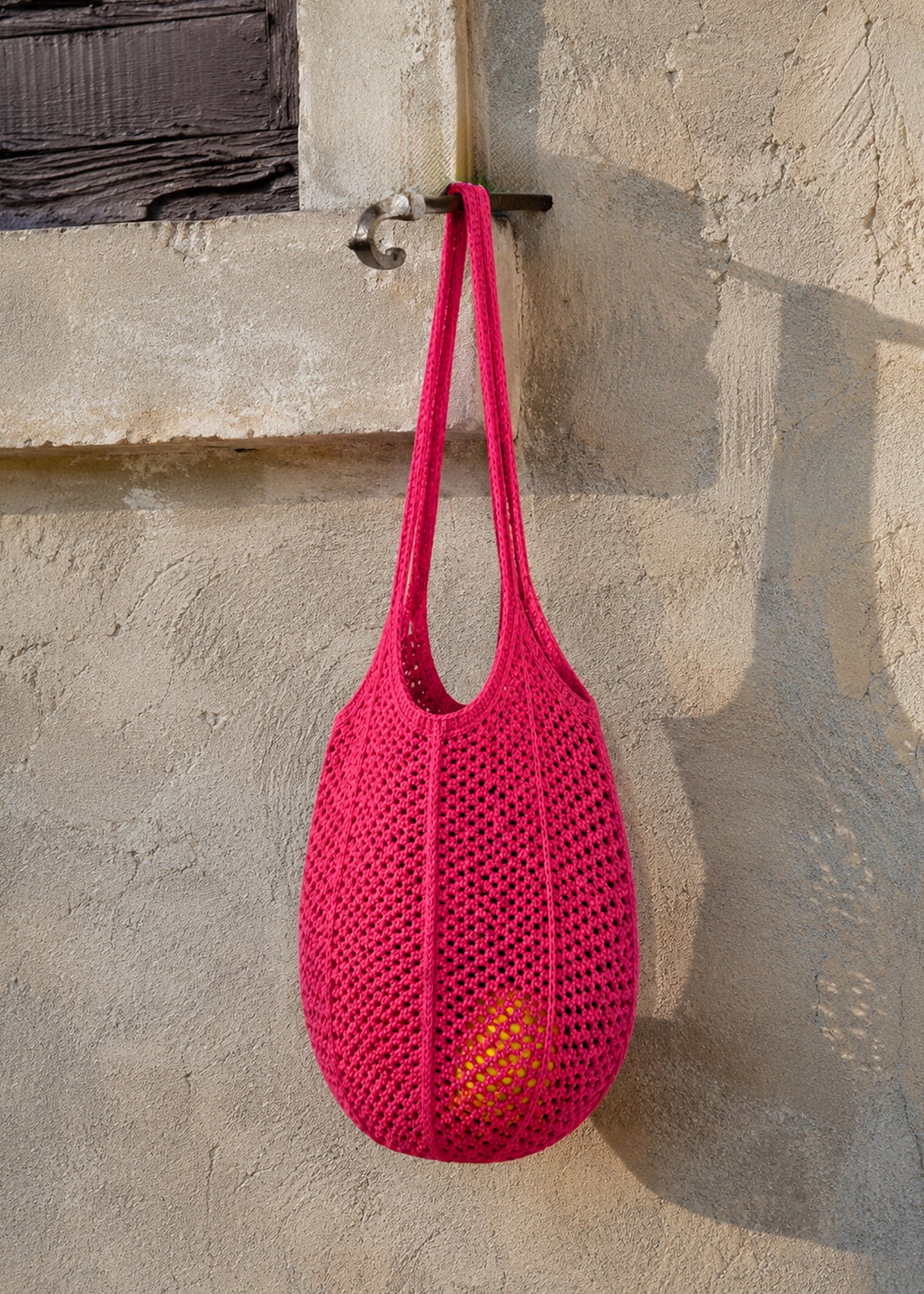 Netztasche - pink