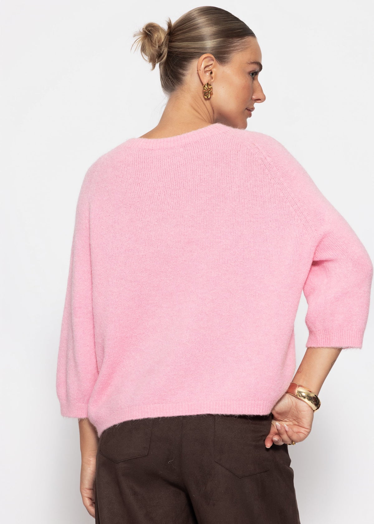 Strickoberteil - rosa