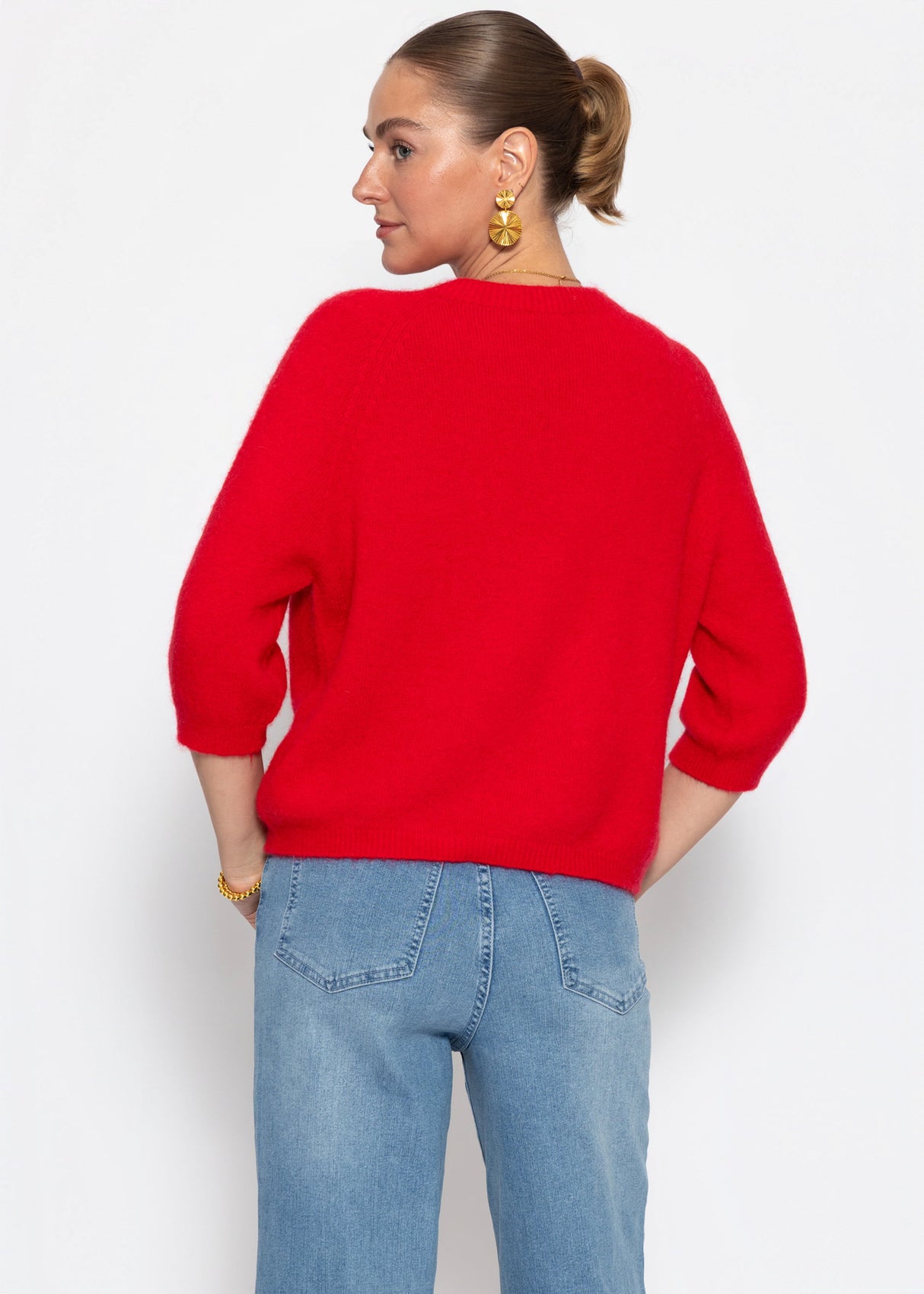 Knit top - red
