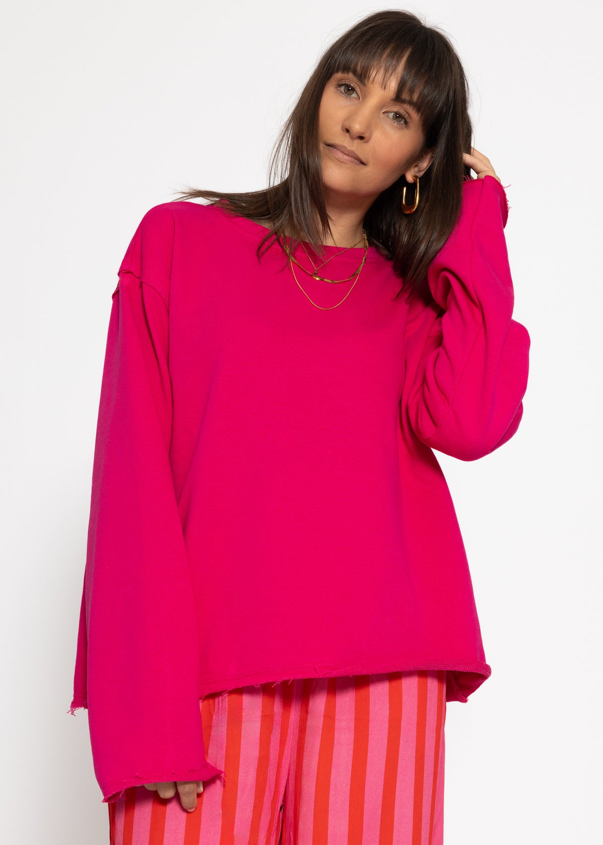 Sweatshirt - pink