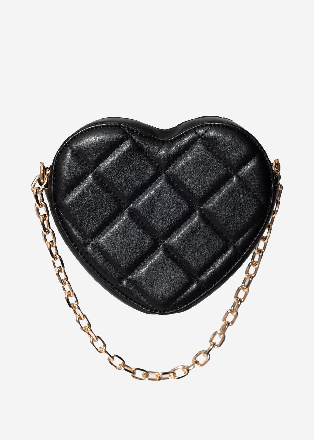 Tasche in Herzform - schwarz