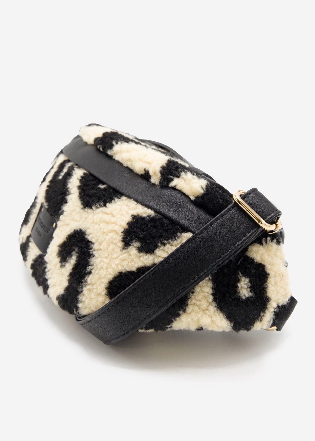 Teddy Umhängetasche mit Leoprint - beige