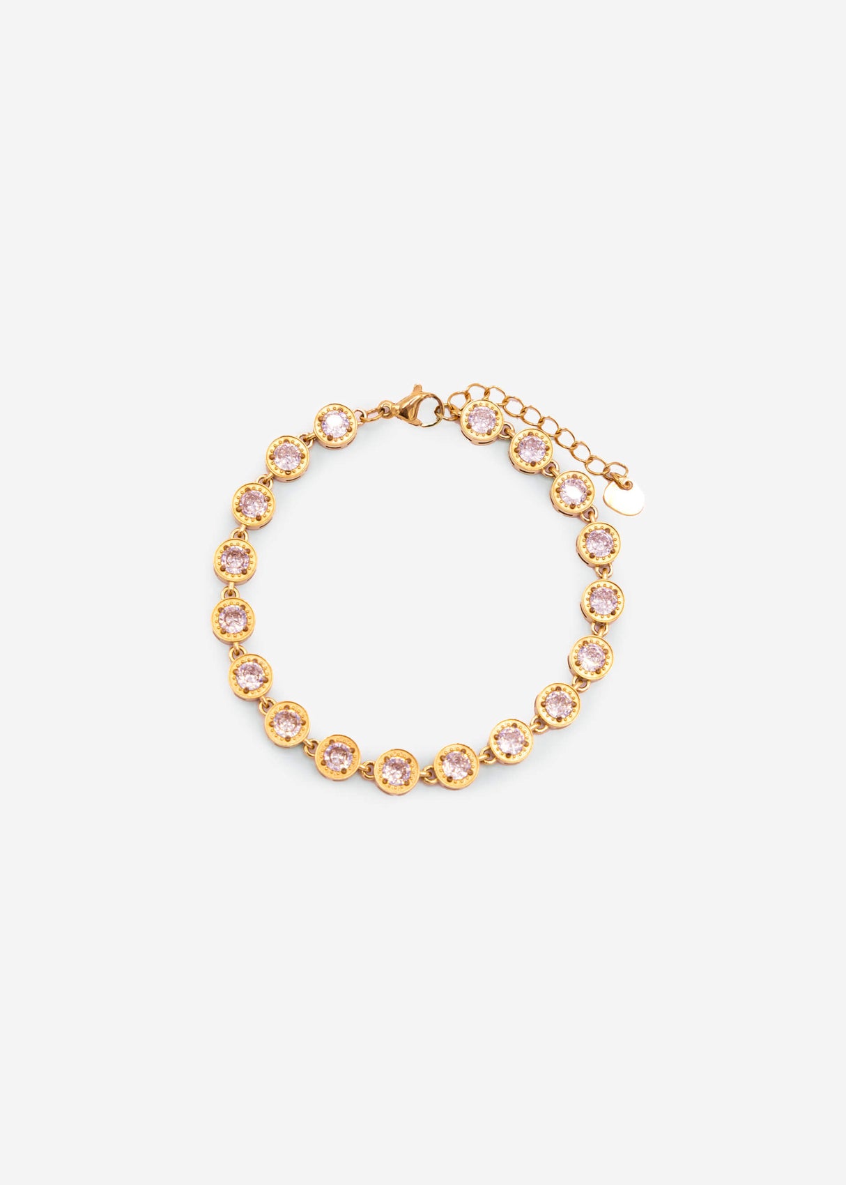 Tennis bracelet - gold