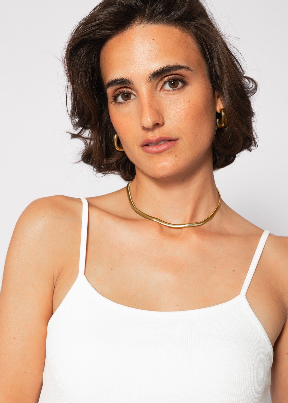 Strap top - off-white