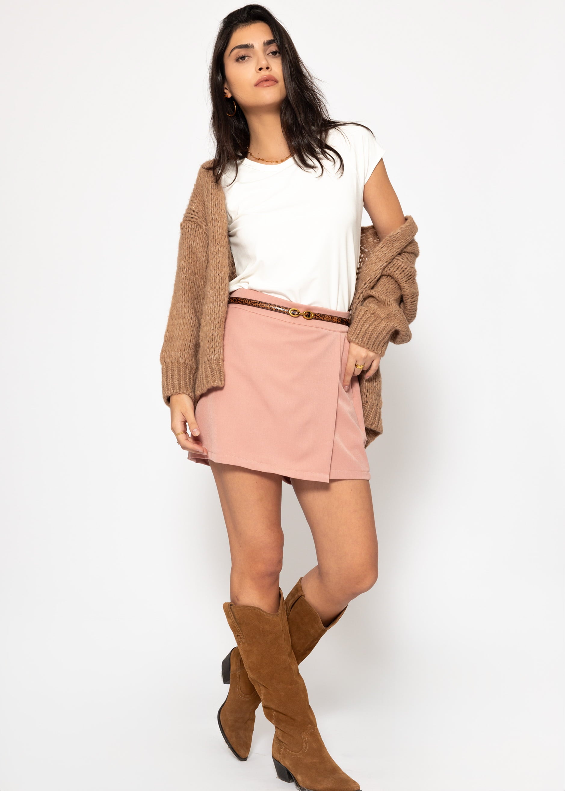 T-Shirt mit Raglannaht - offwhite