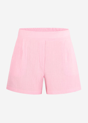 Musselin Shorts - rosa