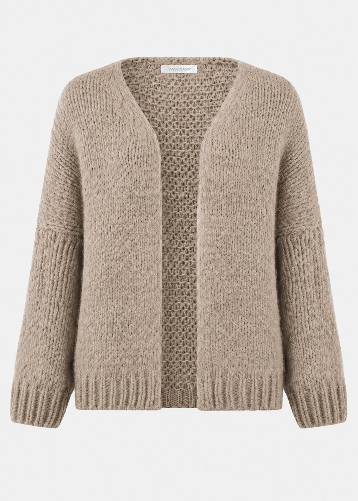 Oversize Cardigan - beige