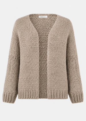 Oversize Cardigan - beige