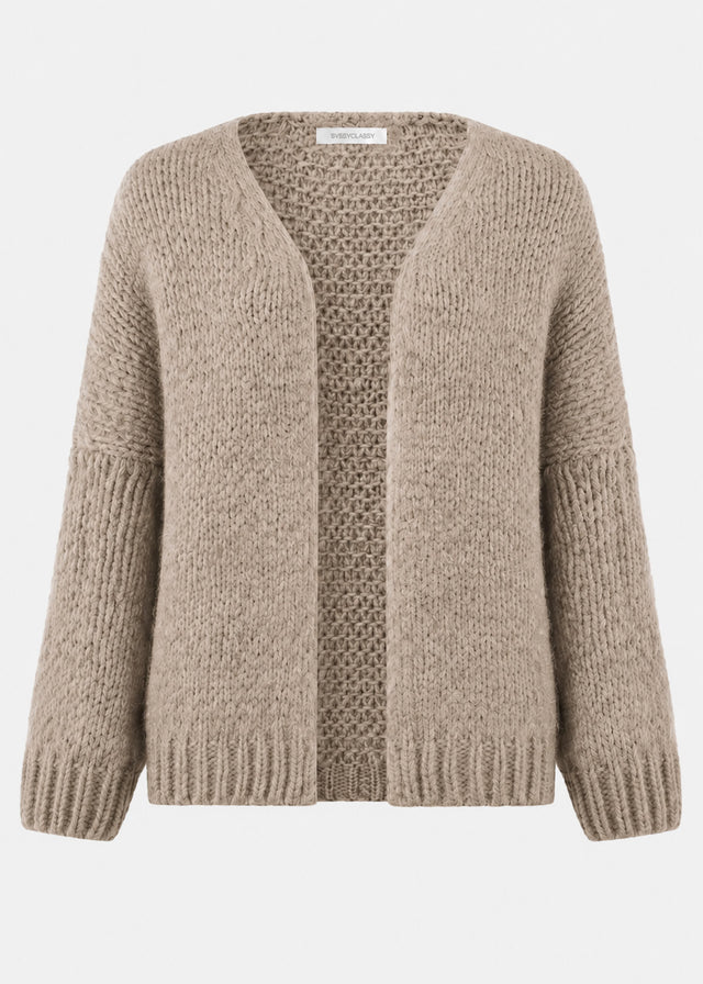 Oversize Cardigan - beige