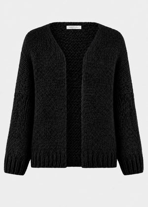 Oversize Cardigan - schwarz