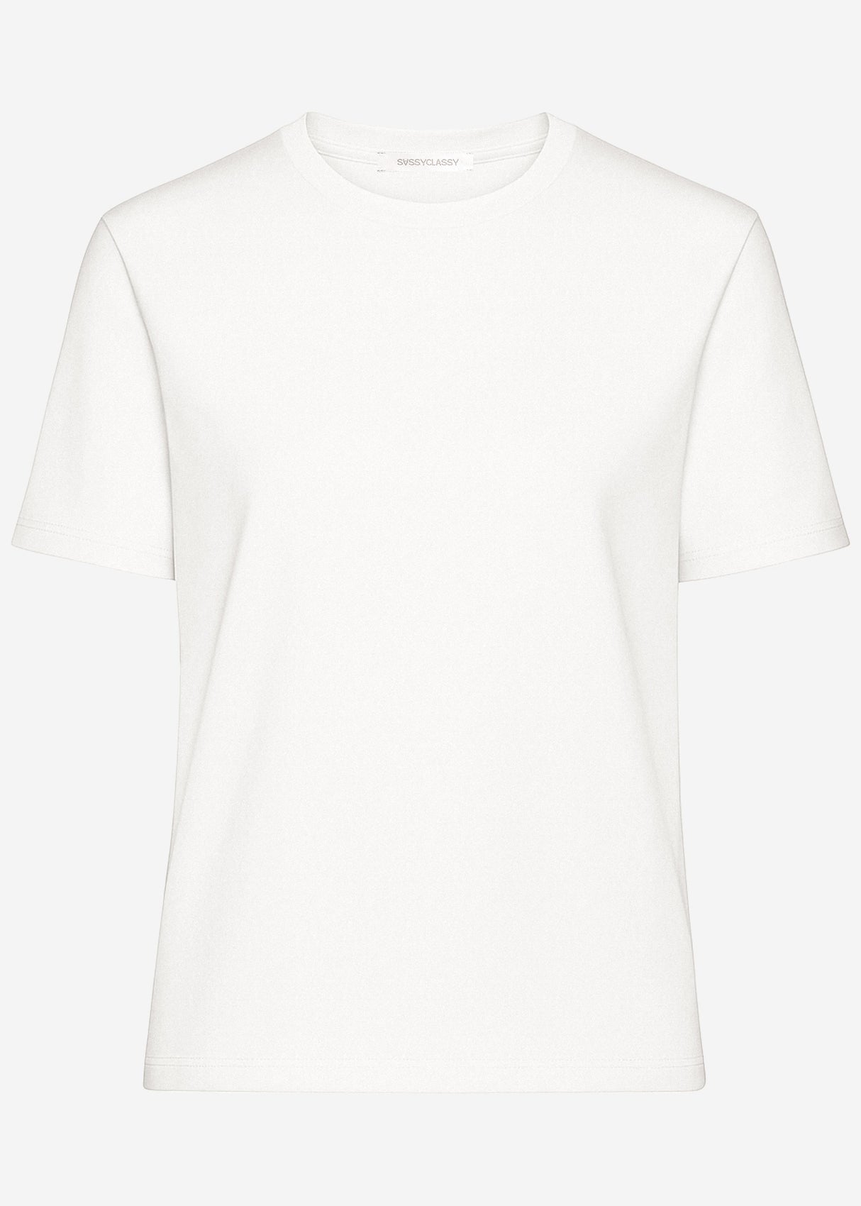 Round neck T-shirt - off-white