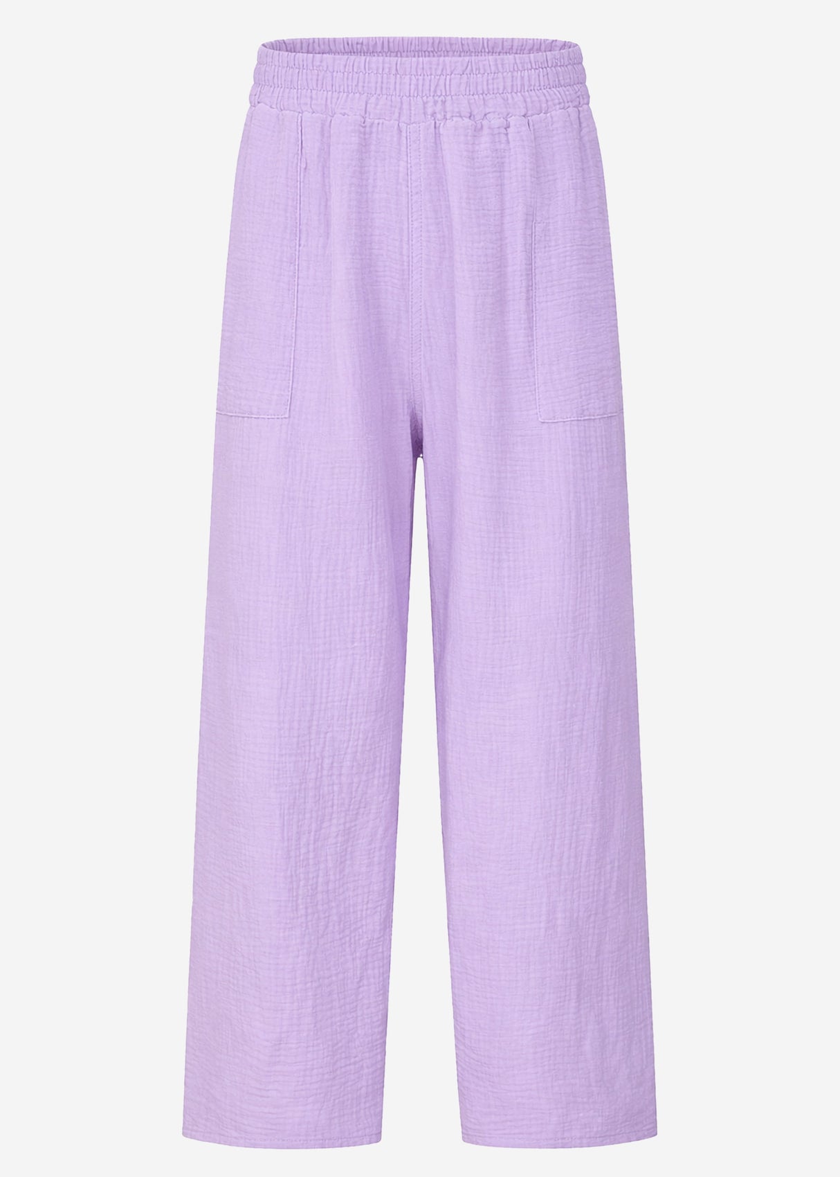 Muslin pants - lilac