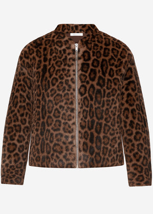 Fellimity bomber jacket with Leo pattern - beige