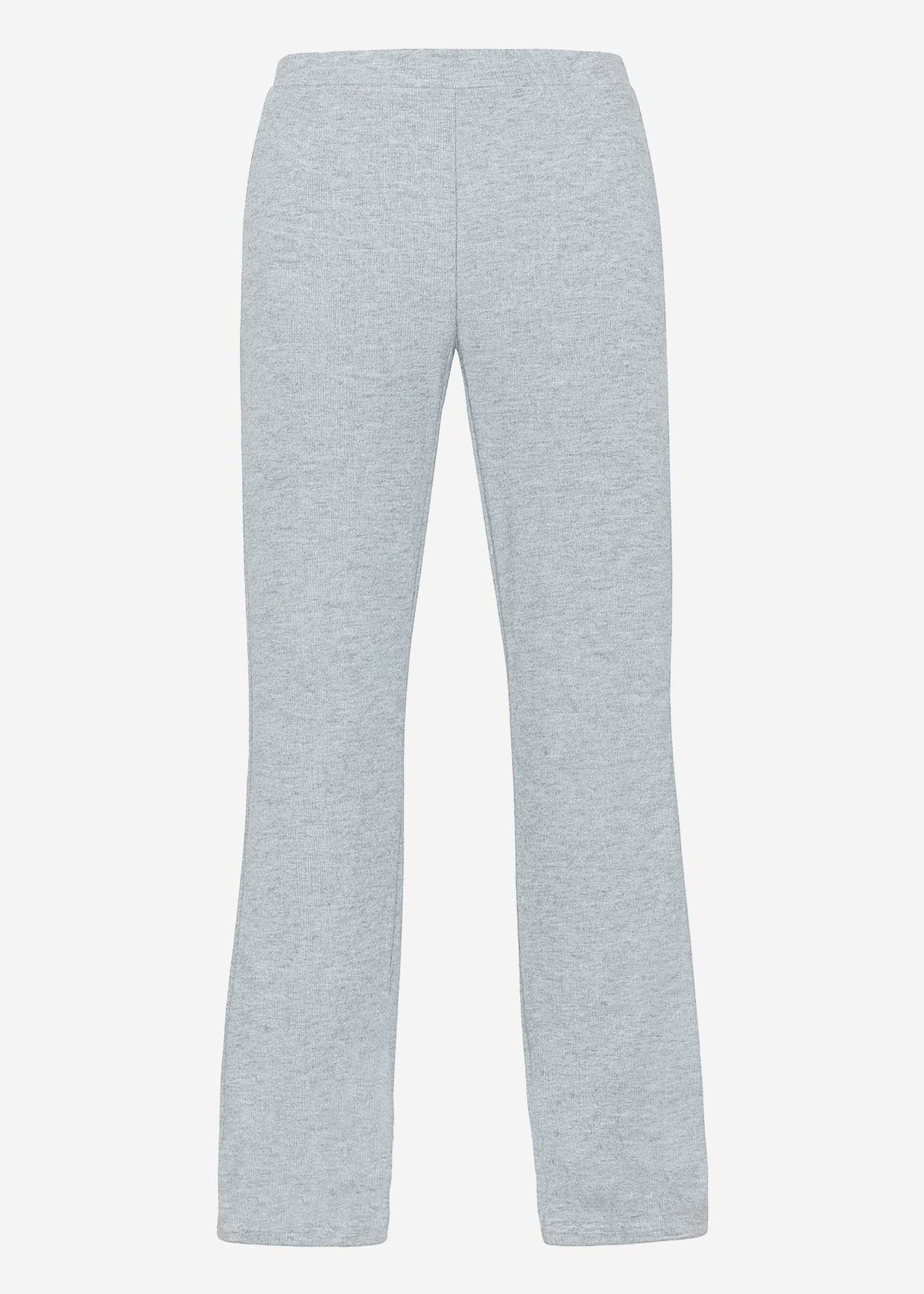 Loungewear trousers in rippoptics - gray
