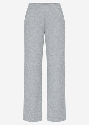 Loungewear trousers in rippoptics - gray