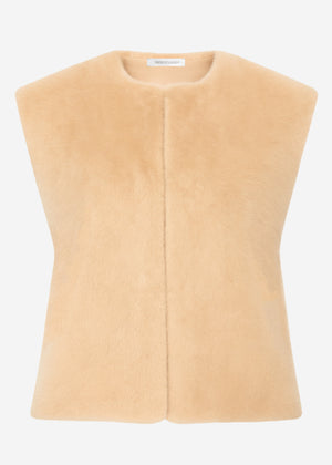 Elegant vest - beige