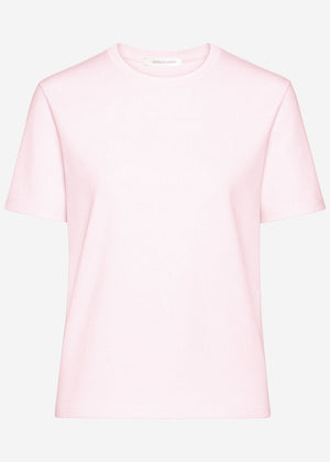Rundhals T-Shirt - rosa