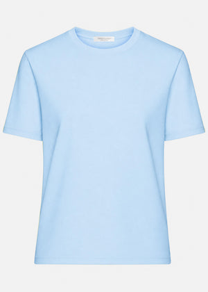 Rundhals T-Shirt - hellblau