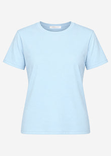 Rundhals T-Shirt - hellblau