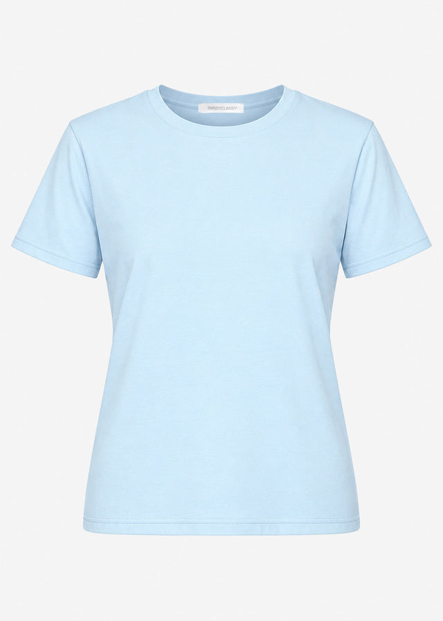Crew neck T-shirt - light blue