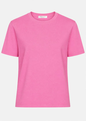 Rundhals T-Shirt - pink