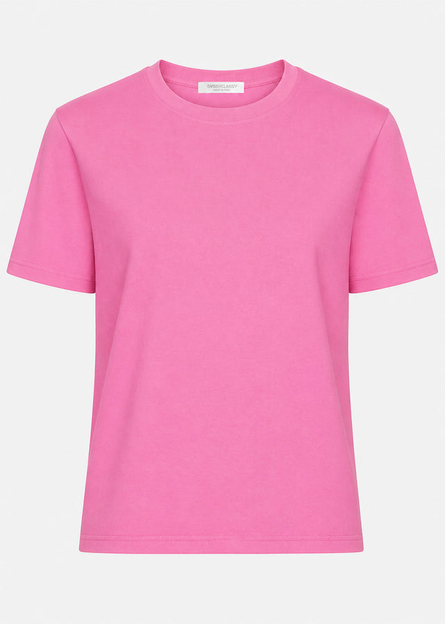 Crew neck T-shirt - pink