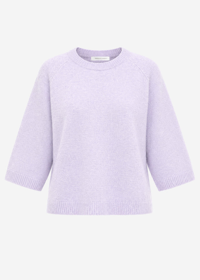 Knit top - lilac