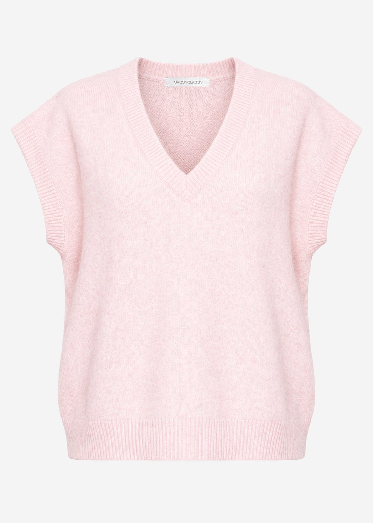 Pullunder mit V-Ausschnitt - rosa