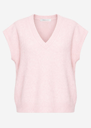 Pullunder mit V-Ausschnitt - rosa