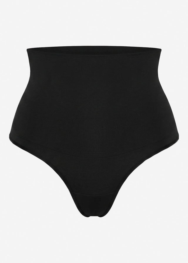 Sculpting Shapewear Pants mit String - schwarz