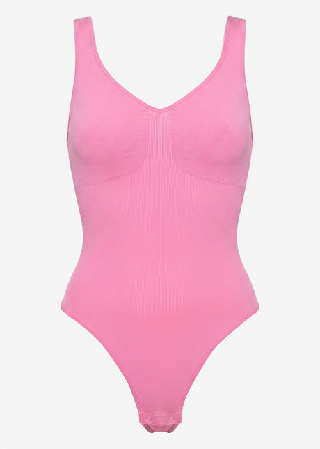 Bodysuit Sculpting Shapewear mit String - pink