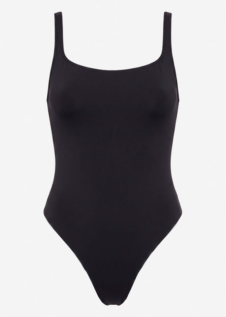 Bodysuit Soft Shapewear mit String - schwarz