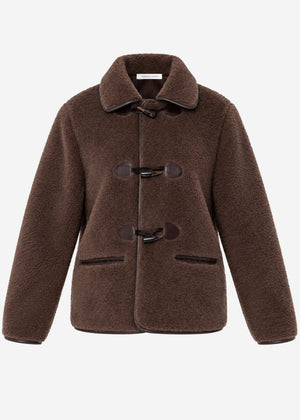 Teddyfell Jacke - braun