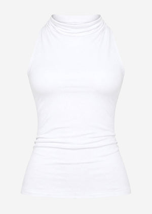 Top mit Turtleneck - weiß