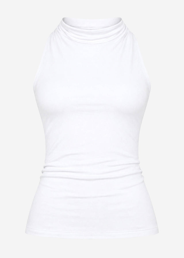 Top mit Turtleneck - weiß