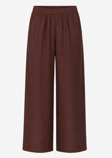 Viskose Hose - braun