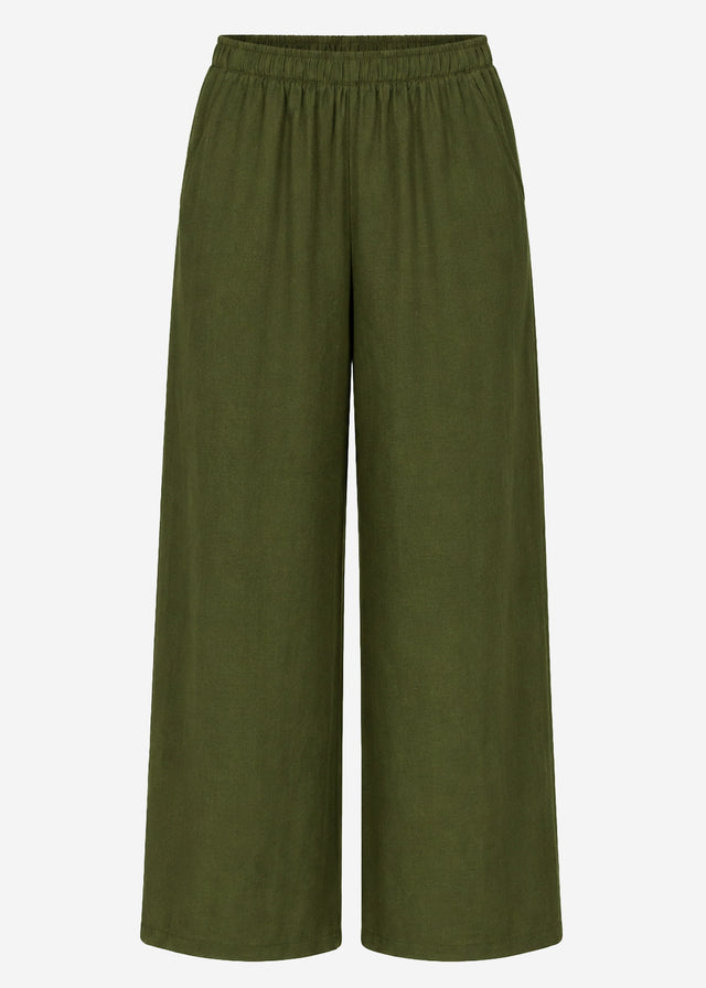 Viskose Hose - khaki