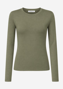 Langarmshirt - khaki