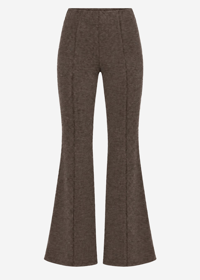 Ripphose mit Biesennaht - braun