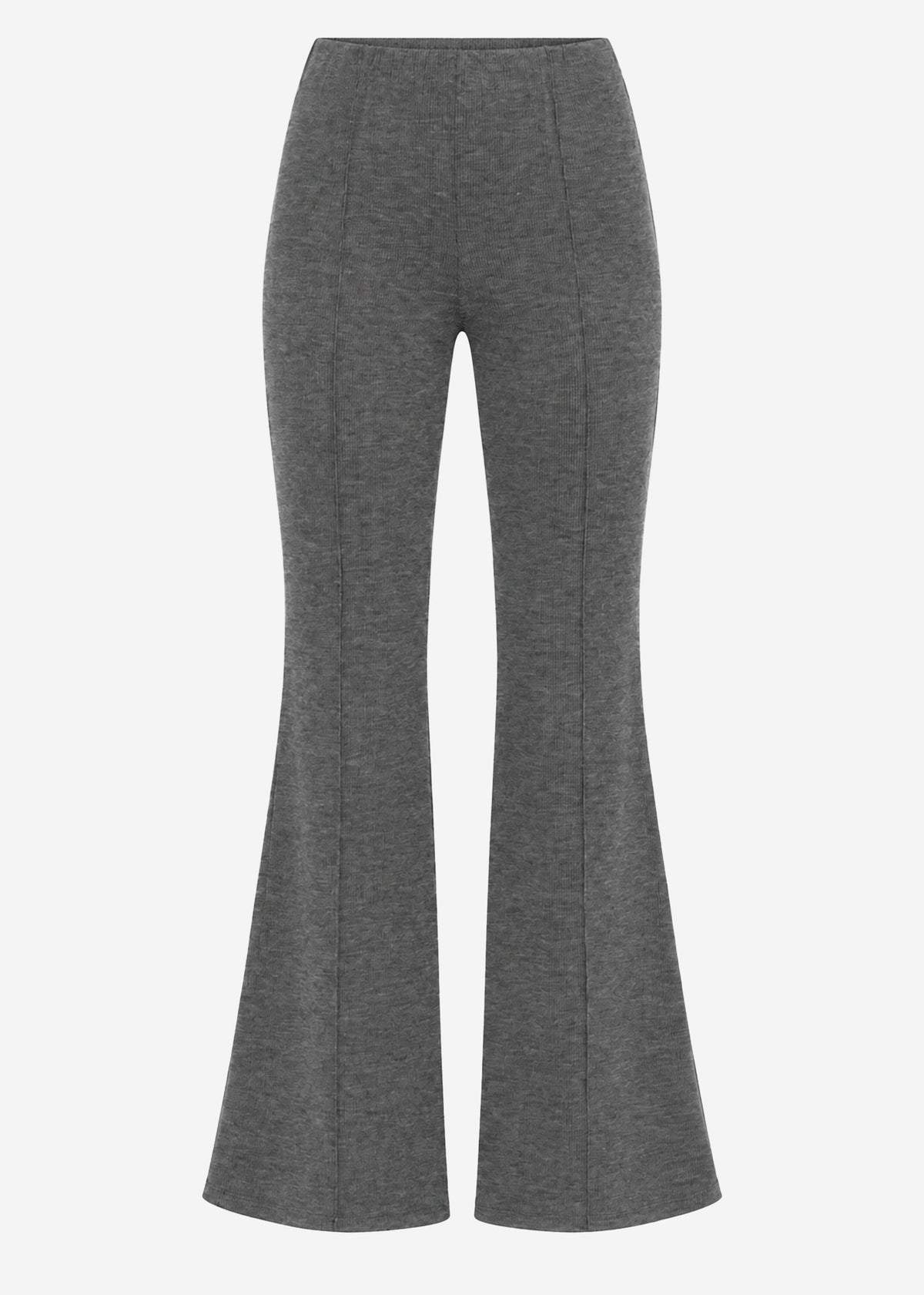 Ripphose mit Biesennaht - grau