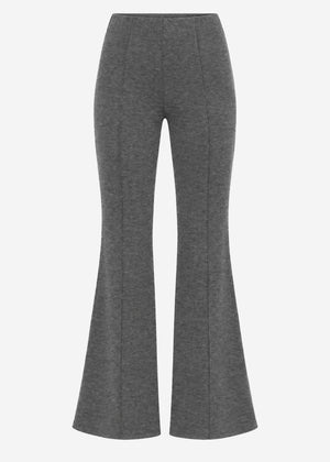 Ripphose mit Biesennaht - grau