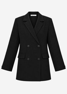 Oversized blazer - black