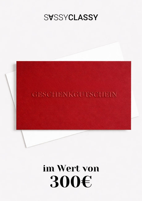 SASSYCLASSY Giftcard