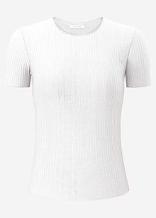 Crop shirt, off-white
