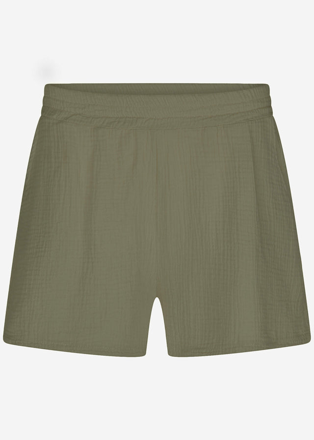 Musselin Shorts - khaki