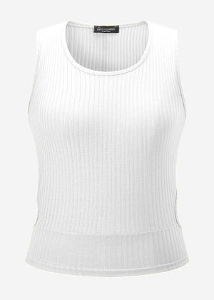 Top with cut-out - off-white