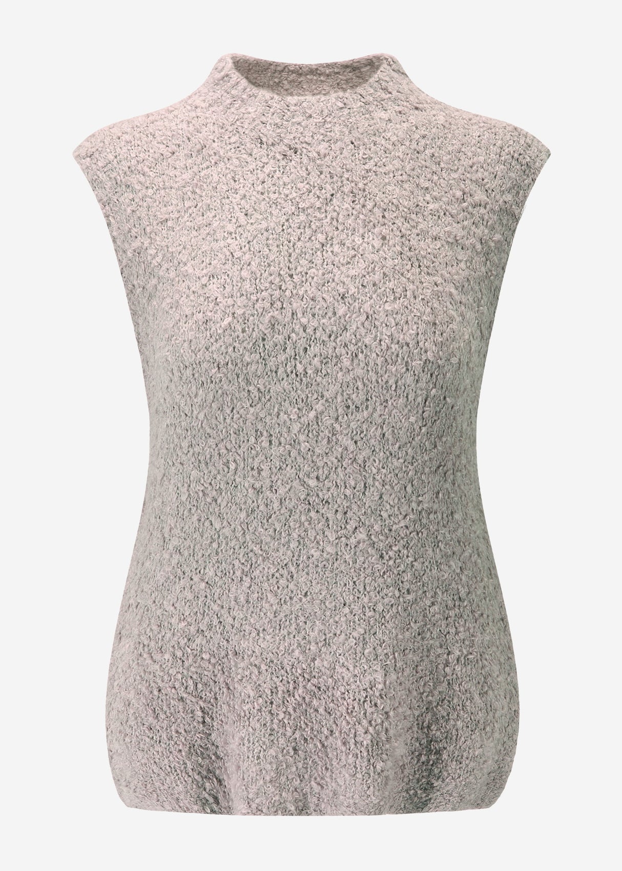 Lässiger Strick Pullunder - beige