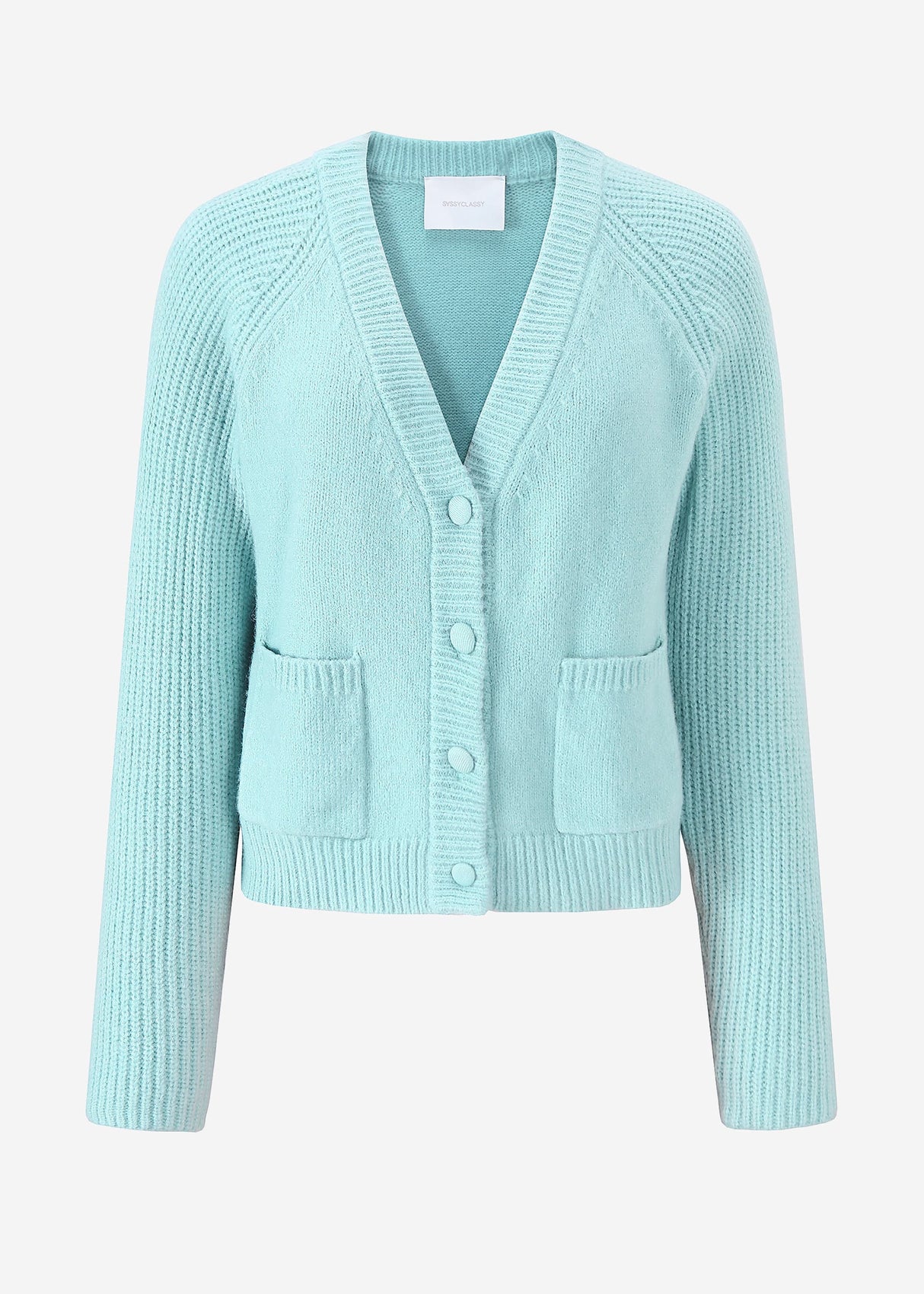 Raglan Cardigan - light blue